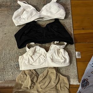 For comfort support bras